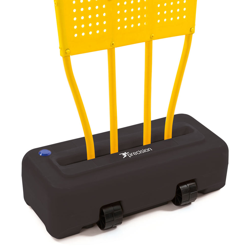 Precision Mannequin Roller Base for sporting goods, featuring a sturdy stand with adjustable height and realistic mannequin support.