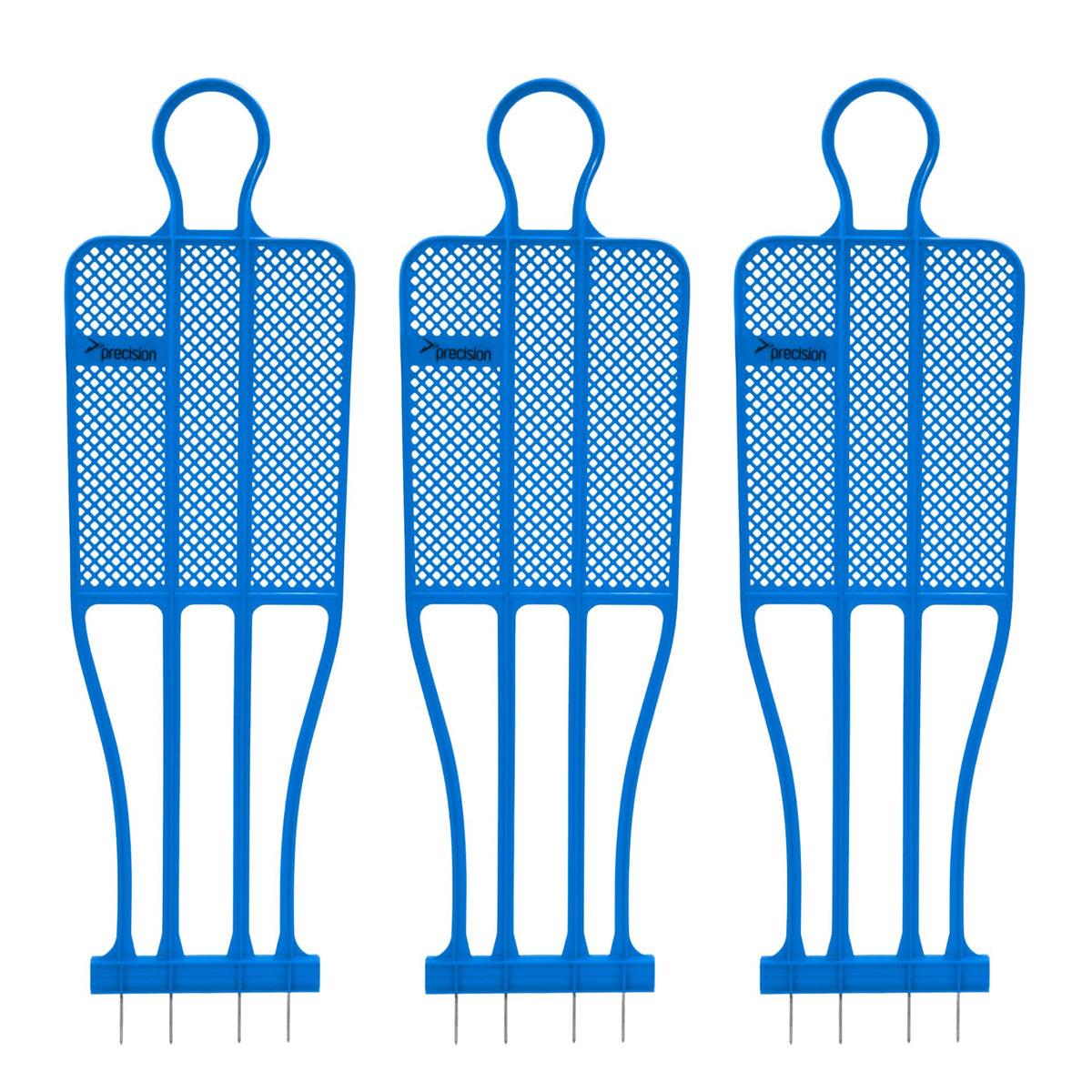 Precision Pro Club Training Mannequin Senior 5'11" sports mannequin for golf practice, standing upright in a sporting goods setting.
