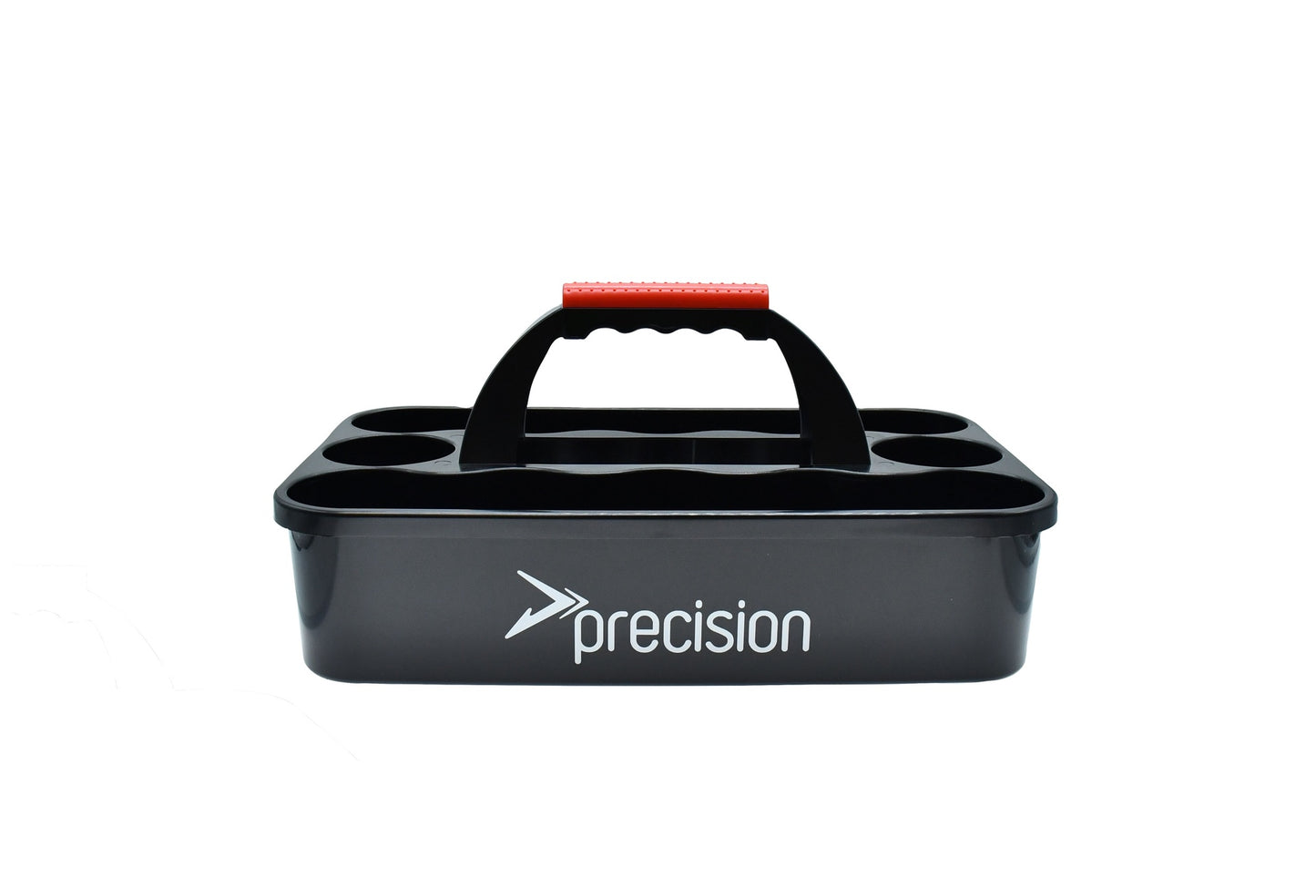 Precision 12 Bottle plastic carrier for sporting goods, designed to securely hold and transport bottles efficiently.
