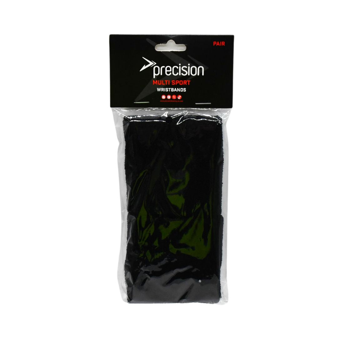 Precision Cotton Elastic Wristbands for sports, featuring breathable cotton and secure fit for active use.