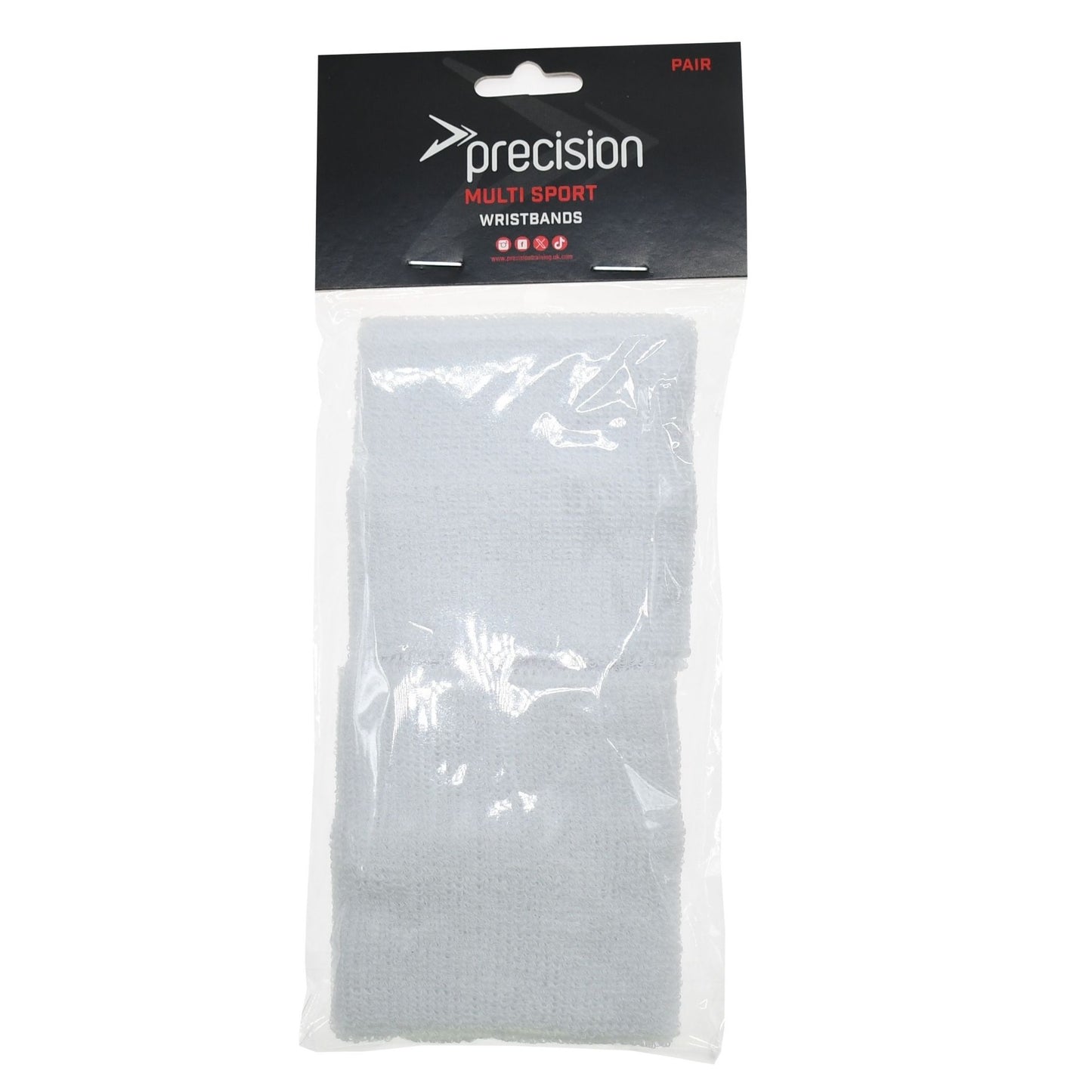 Precision Training headbands in various colors, made of soft, stretchy fabric for sports and active wear.