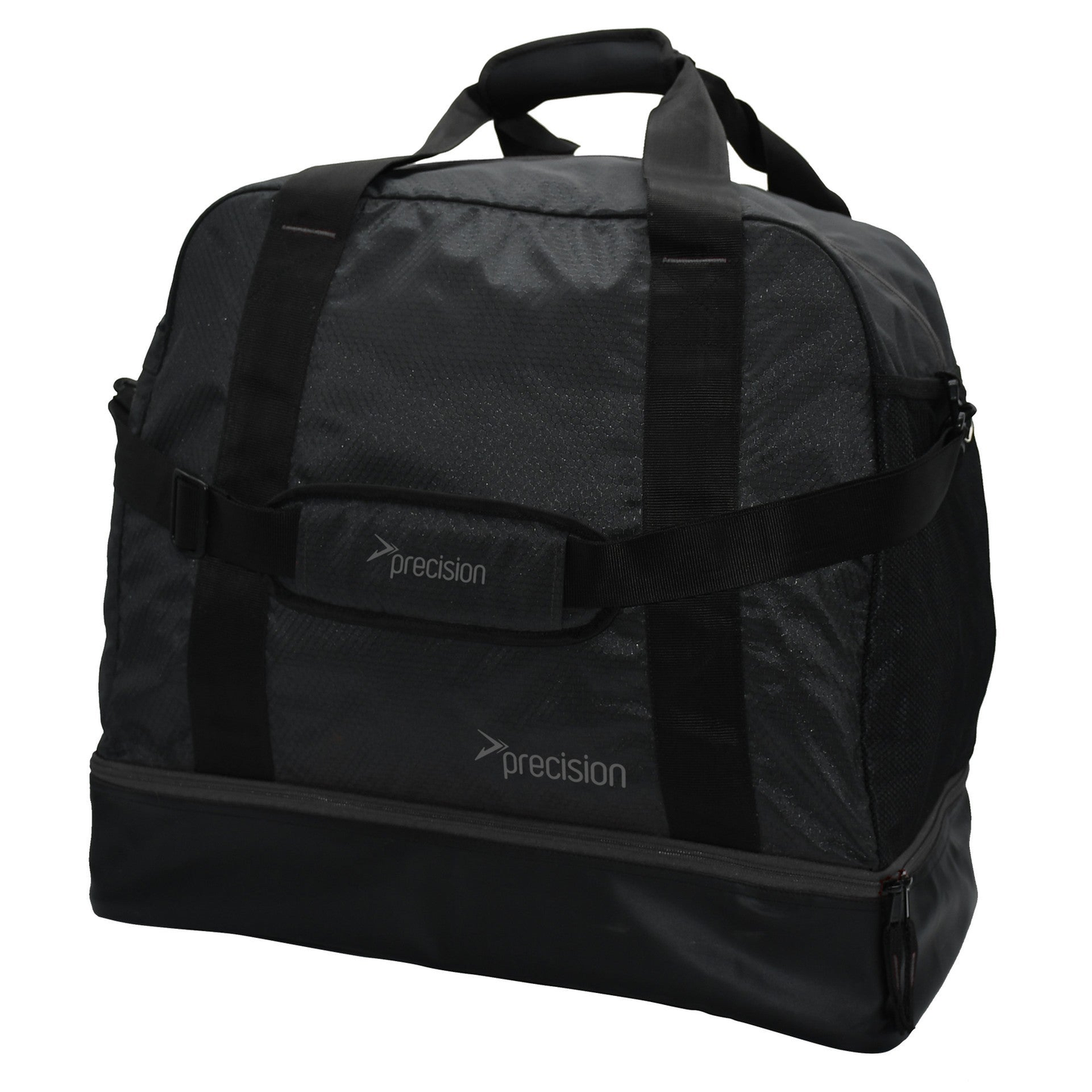 Precision Pro HX Players Twin Bag for sporting goods, shown with two compartments, padded straps, and durable material.