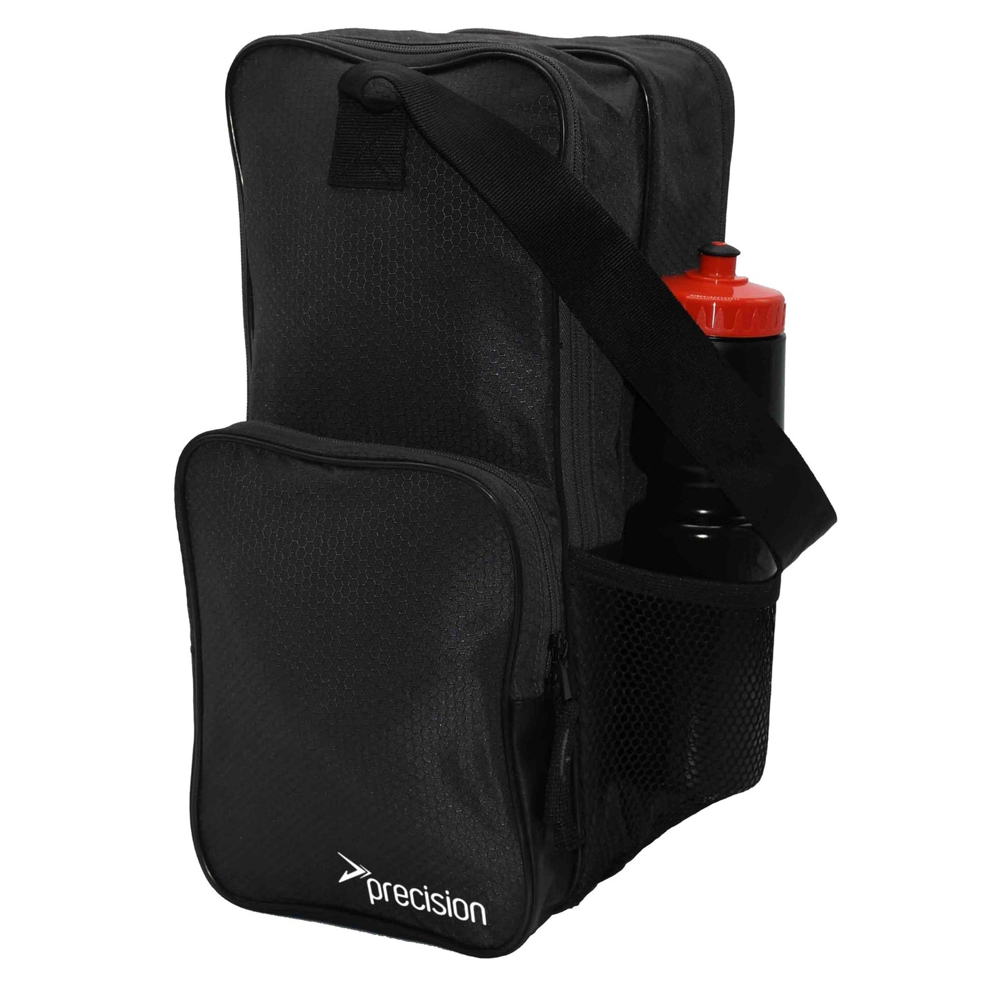 Precision Pro HX shoe bag for sports, black fabric with zipper closure, designed for protecting athletic shoes during travel.