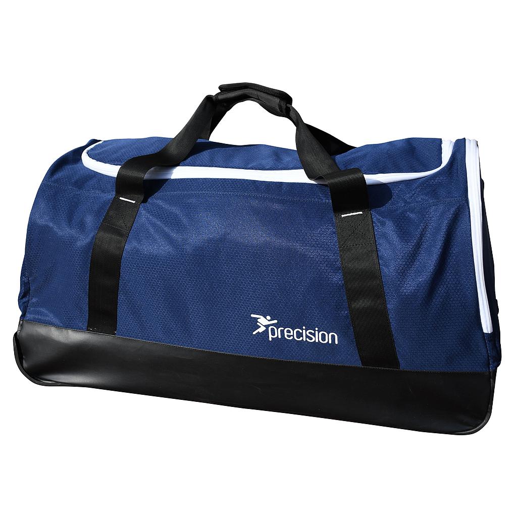 Precision Pro HX Team trolley holdall bag for sporting goods, with durable wheels and spacious main compartment.