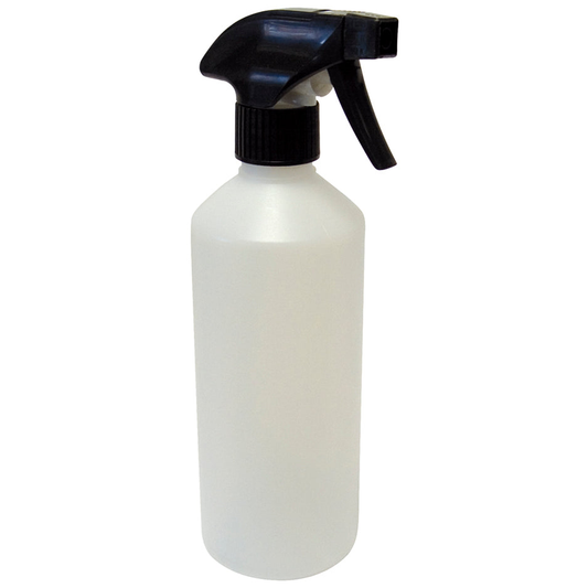 Precision 500ml Jet Spray Water Bottle for sports, featuring a sleek design and ergonomic trigger for easy hydration.