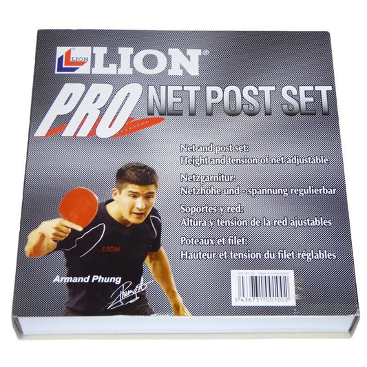 Table Tennis Net & Post Set Lion Pro