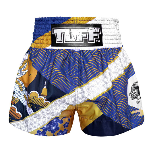 MS651 TUFF Muay Thai Shorts Majestic Crane