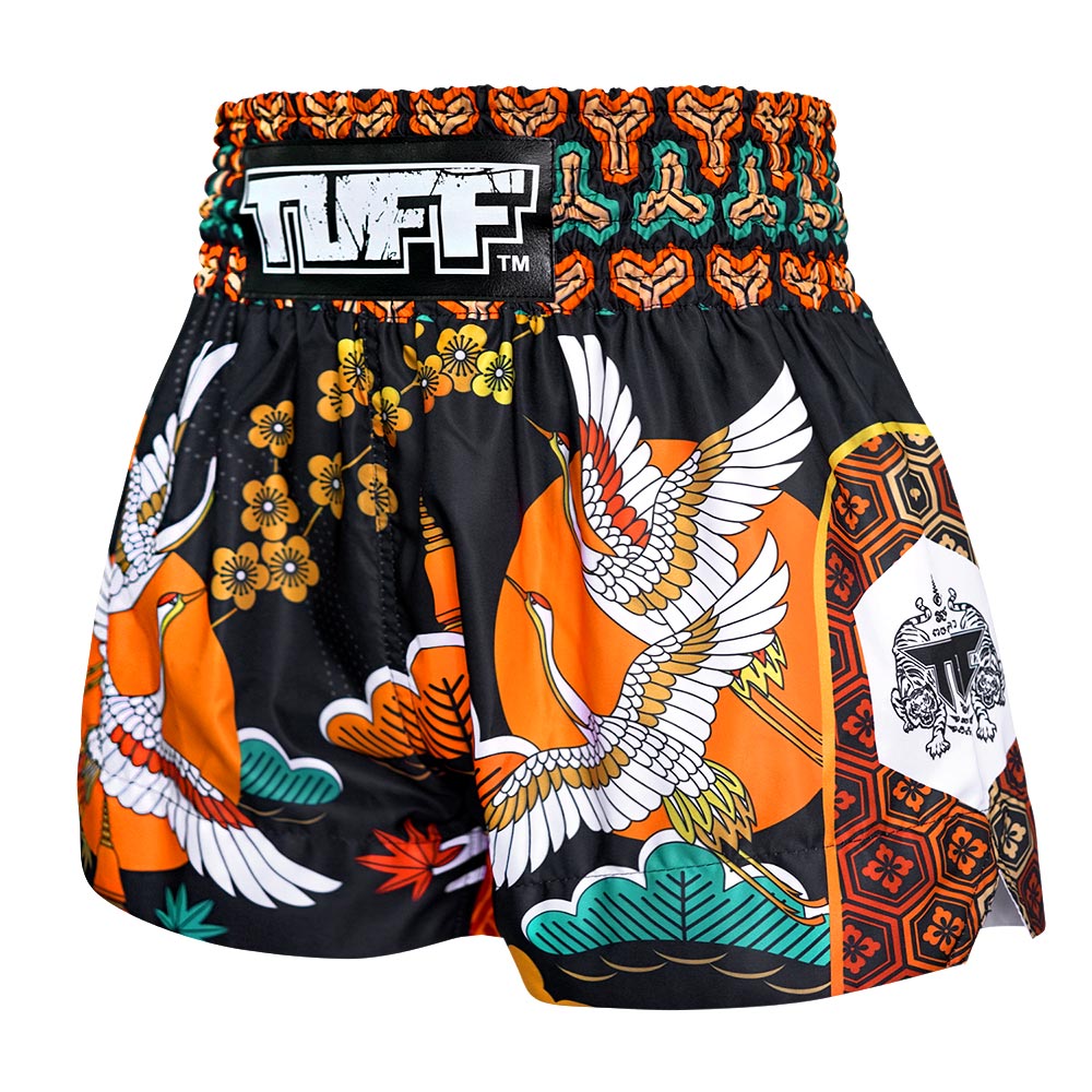 MS652 TUFF Muay Thai Shorts Autumn Sunray