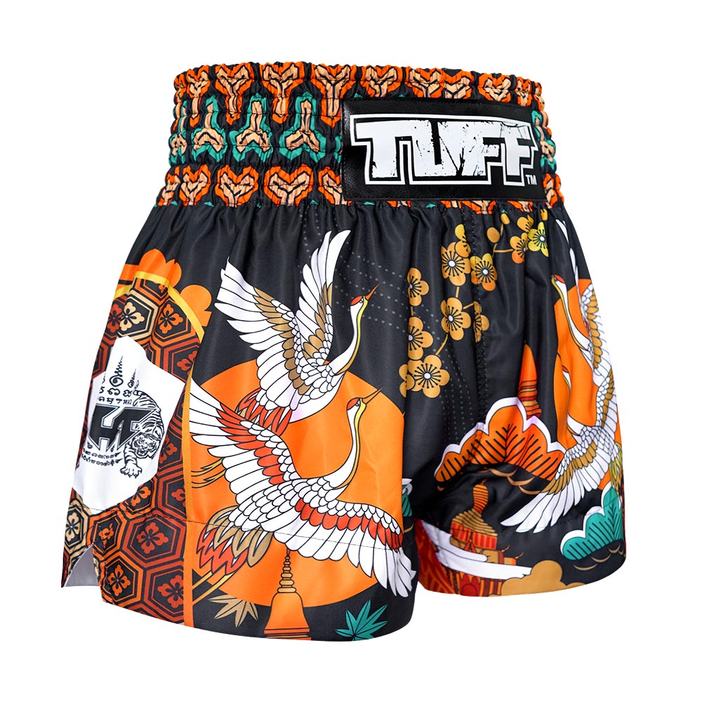 MS652 TUFF Muay Thai Shorts Autumn Sunray