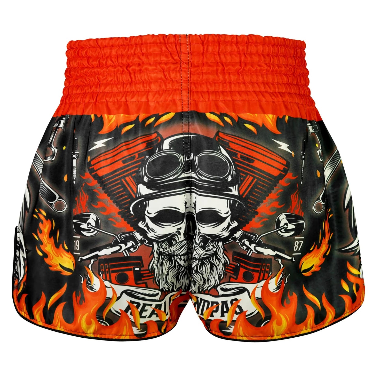 RMS108 TUFF Retro Shorts Graybeard and The Eagle