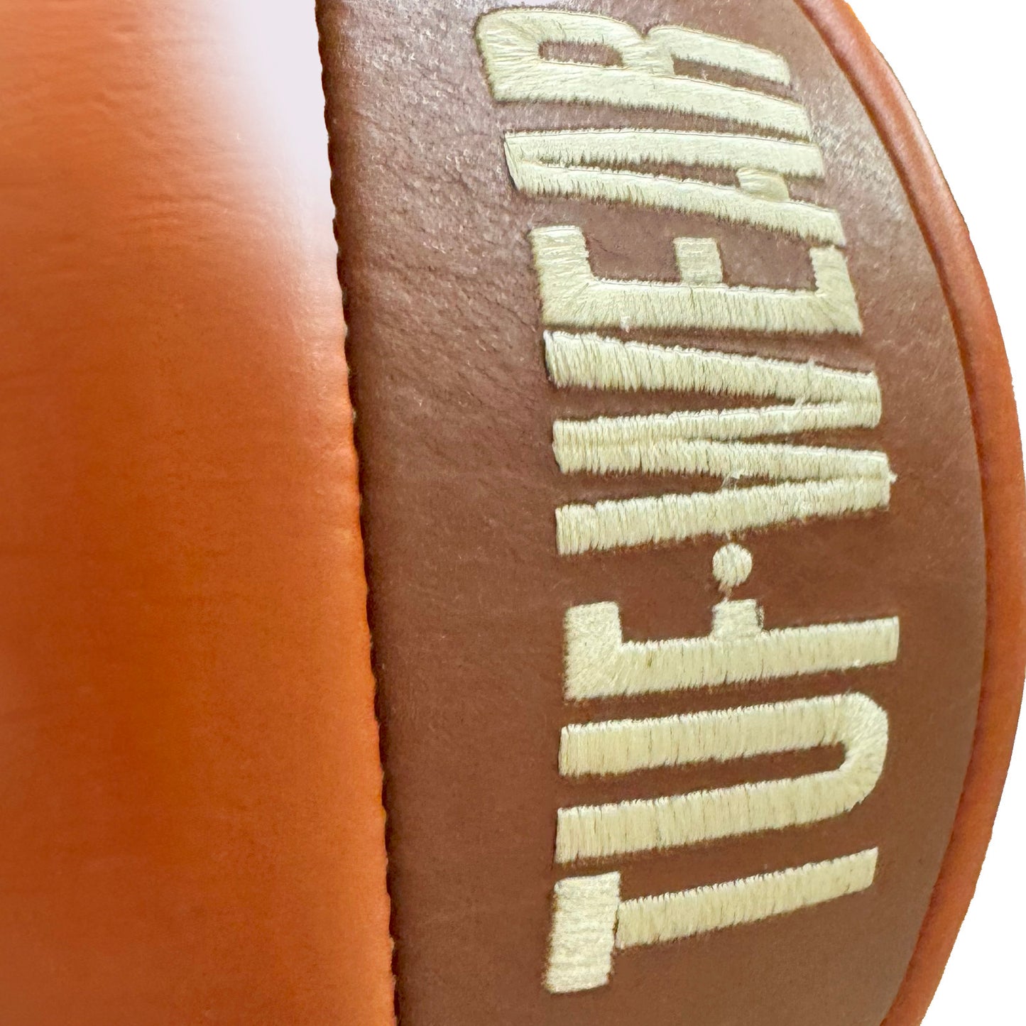 Tuf Wear Classic Brown Leather Top to Bottom Ball (Floor to Ceiling Ball)