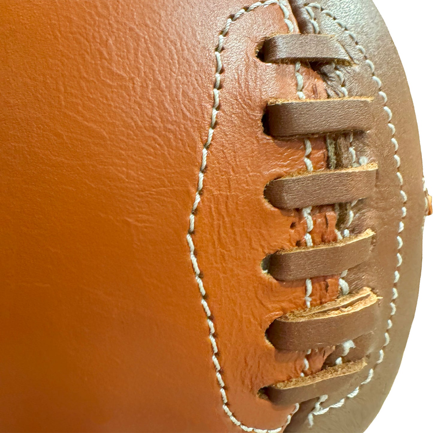 Tuf Wear Classic Brown Leather Top to Bottom Ball (Floor to Ceiling Ball)