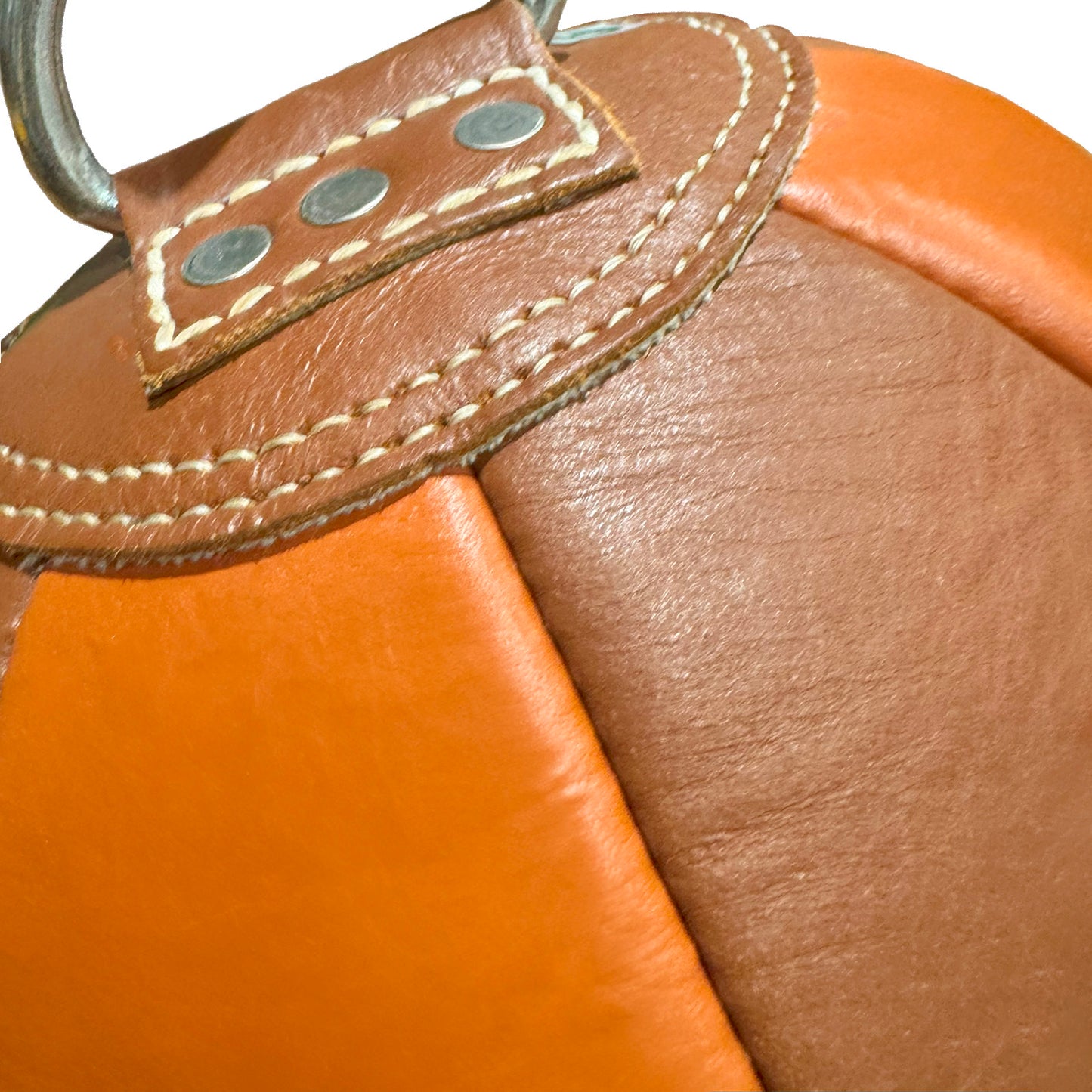 Tuf Wear Classic Brown Leather Top to Bottom Ball (Floor to Ceiling Ball)