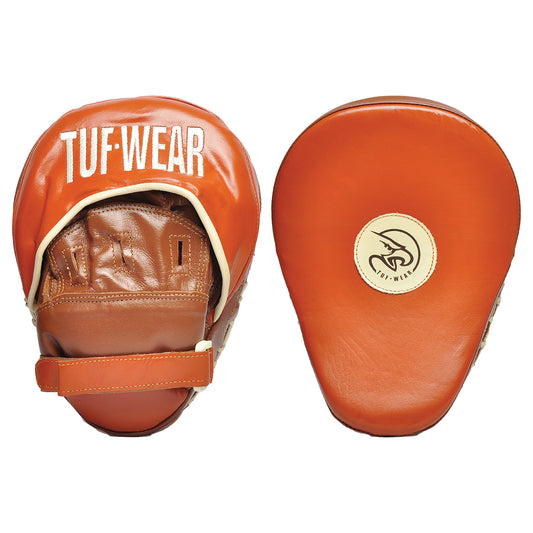 Tuf Wear Classic Brown Curved Focus Hook and Jab Pad