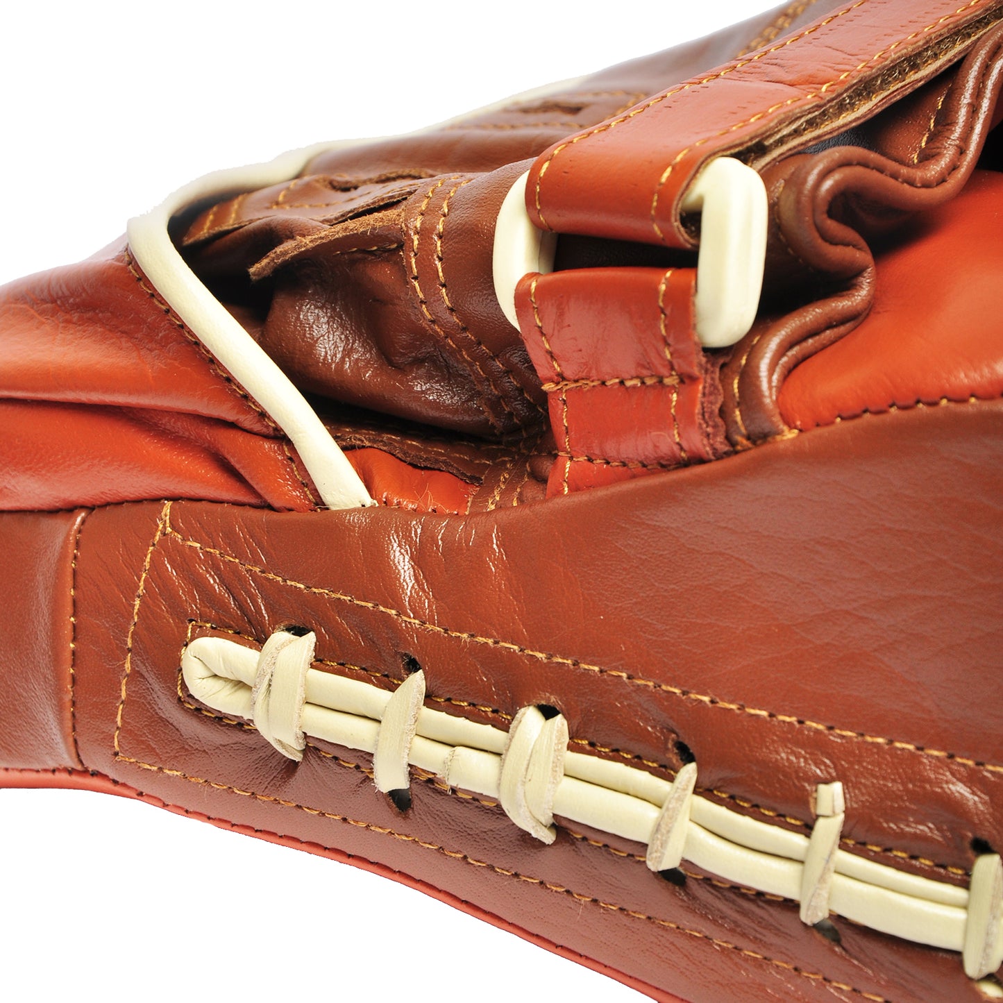 Tuf Wear Classic Brown Curved Focus Hook and Jab Pad