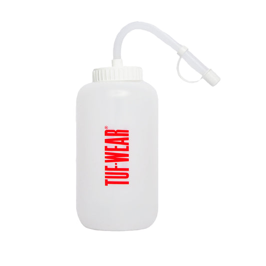 Tuf Wear Pro Style Clear Waterbottle with Straw 1000ml