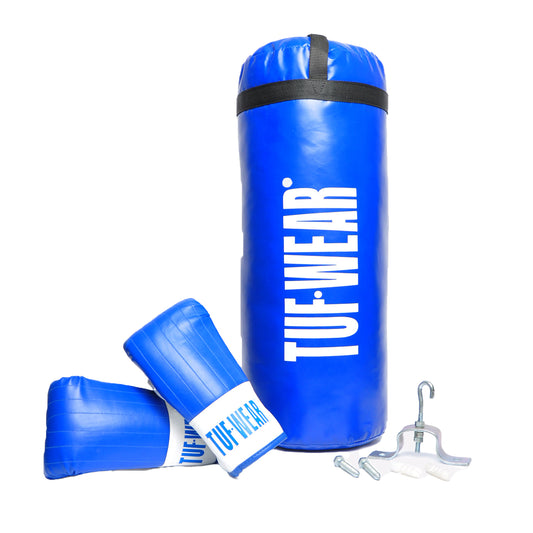 Tuf Wear Junior 2ft Punchbag Kit with Gloves
