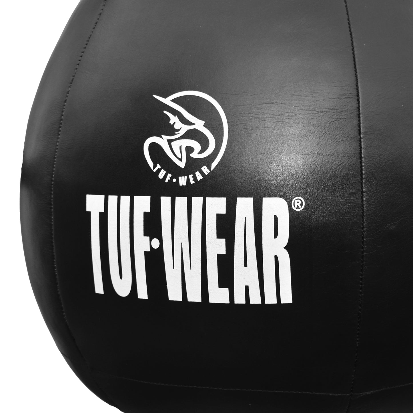Tuf Wear All Black Leather Wrecking Ball (Large Maize Bag)