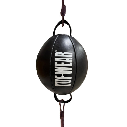 Tuf Wear Black Leather Top to Bottom Ball (Floor to Ceiling Ball)
