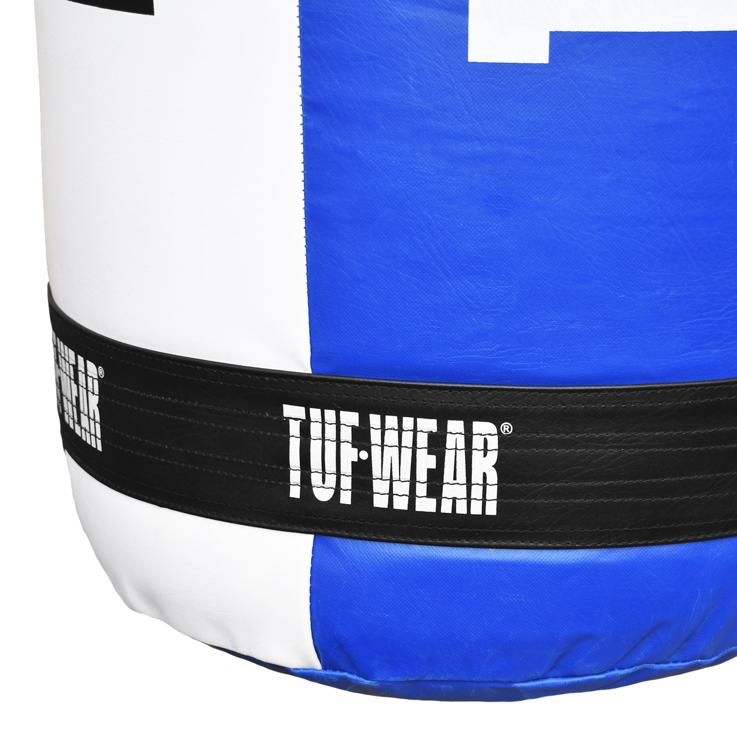 Tuf Wear Balboa 4ft Jumbo Punchbag  (20 Inch Diameter) - Blue/White (Approx 60kg)