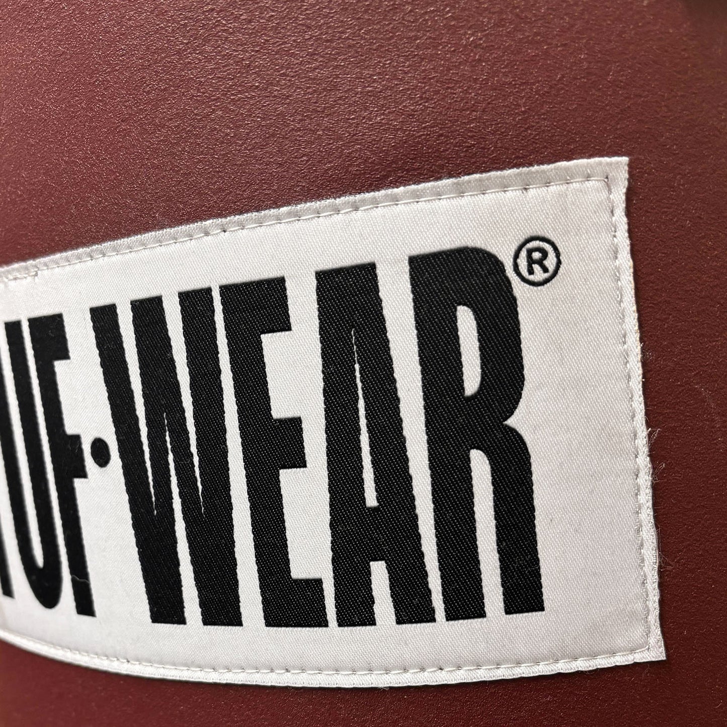 Tuf Wear 4ft Straight Leather Punchbag - Oxblood (Approx 40kg)
