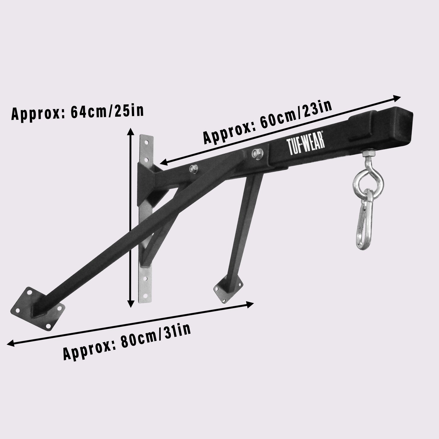 Tuf Wear Mammoth 2FT Fixed Wall Bracket