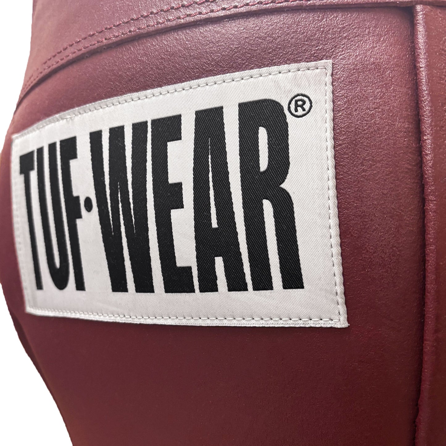 Tuf Wear Leather Angle Bag - Oxblood