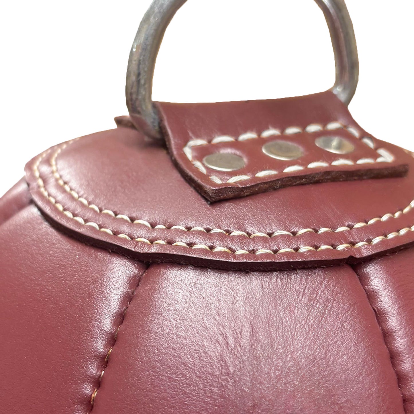 Tuf Wear Oxblood Leather Top to Bottom Ball (Floor to Ceiling Ball)