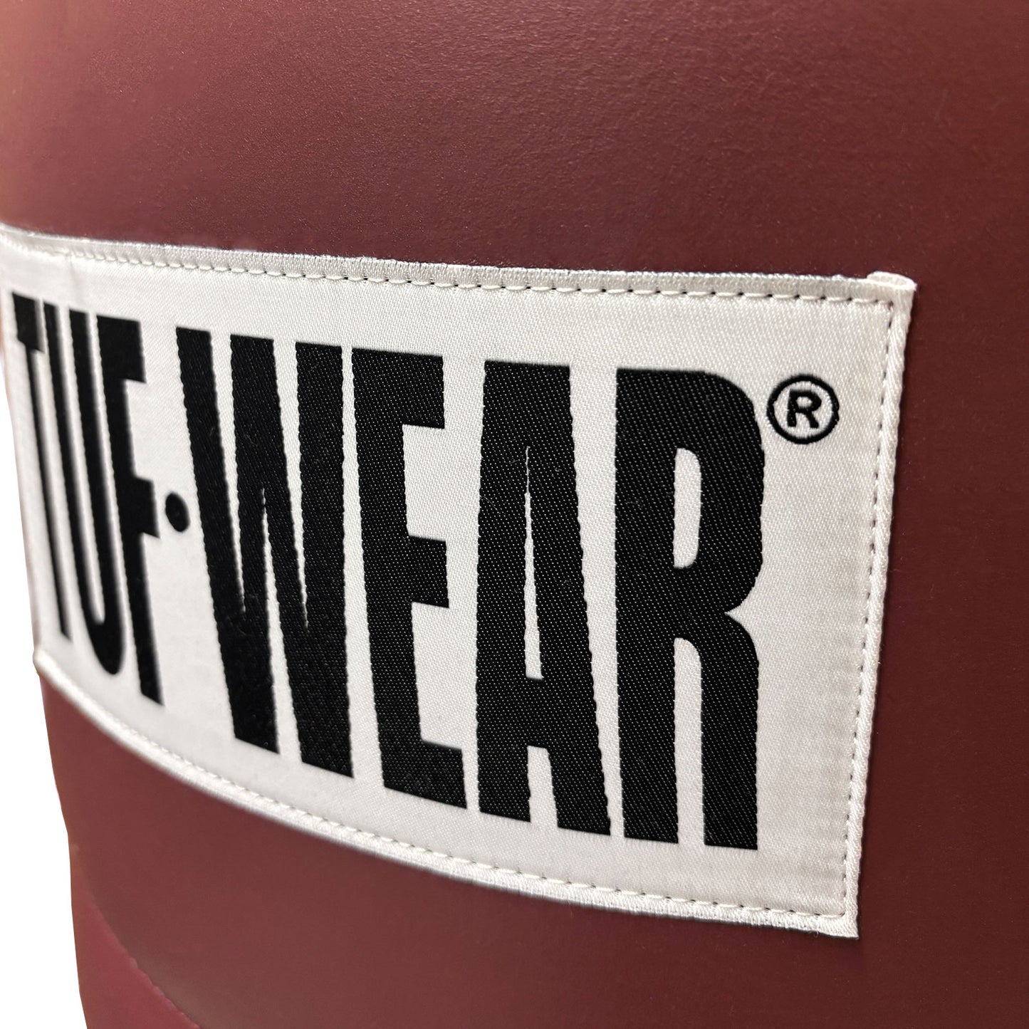 Tuf Wear Oxblood Quilted Leather Punchbag 122cm (4ft) - 40kg