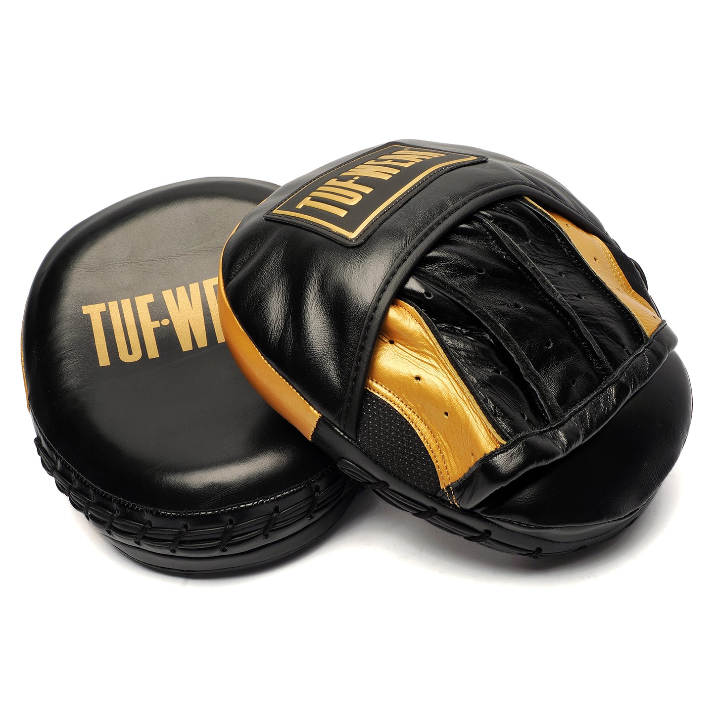 Tuf Wear Phoenix Leather Curved Hook & Jab Pad