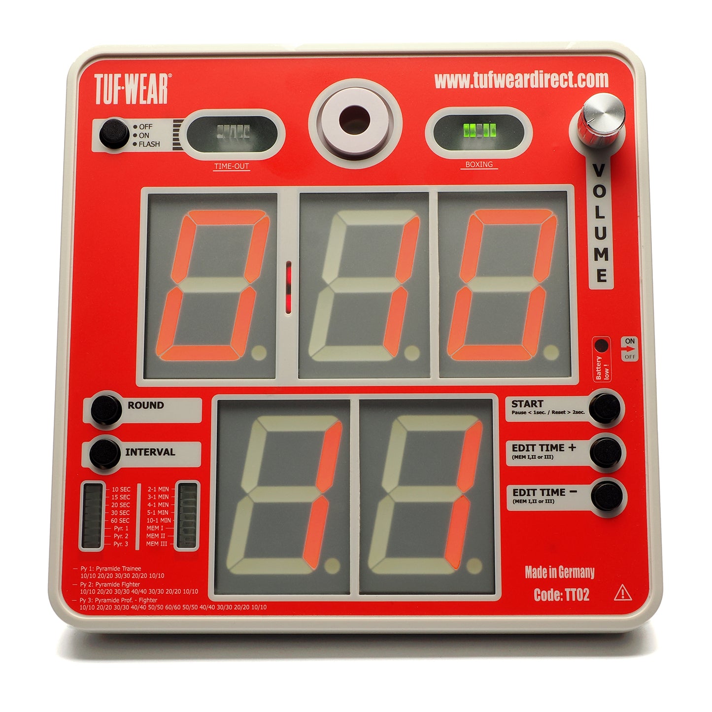 Tuf Wear Super Pro Gym Timer
