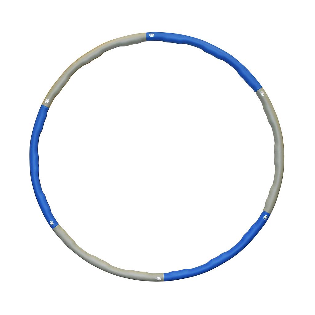 UFE Urban Fitness weighted hula hoop for exercise and fitness, with a sturdy plastic design and comfortable grip.