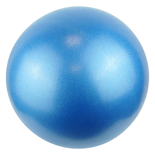 Blue 25cm Urban Fitness Pilates Ball by UFE, showing a round exercise ball on a plain background