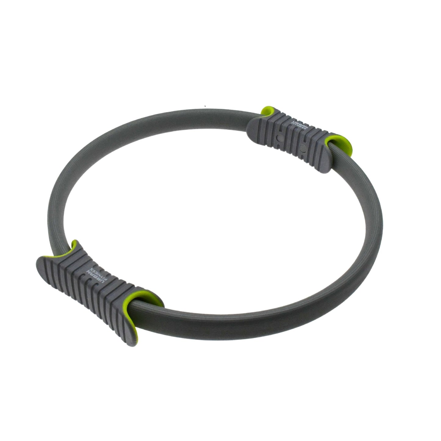 Urban Fitness 14-inch Pilates ring with padded handles, used for strength training and toning exercises.