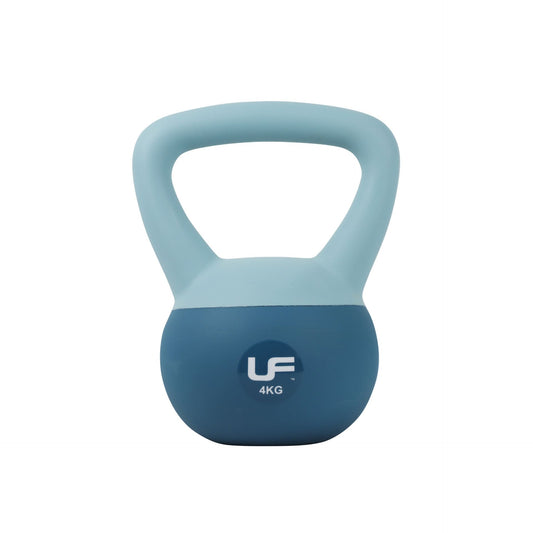 Urban Fitness Dual Soft Kettlebell for strength training, featuring a padded soft exterior and ergonomic handle.