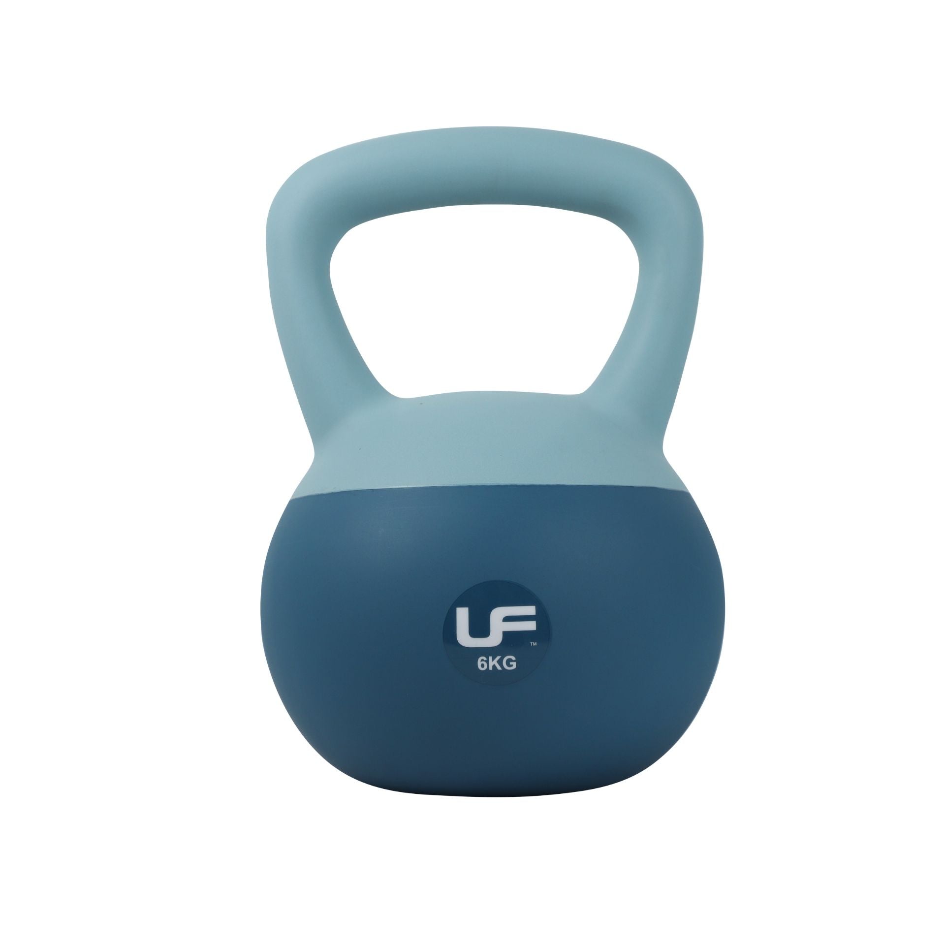 Urban Fitness Dual Soft Kettlebell for strength training, featuring a soft, durable exterior and ergonomic handle.