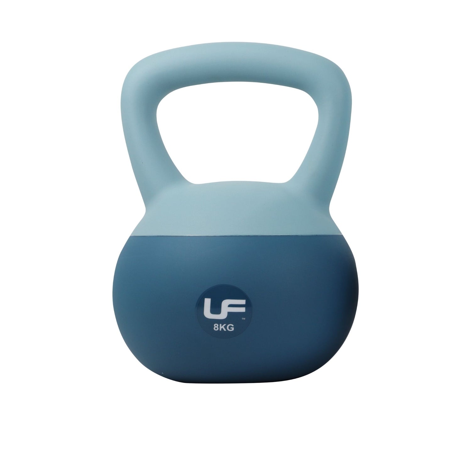 Urban Fitness Dual Soft Kettlebell for strength training, featuring a soft exterior and ergonomic handle for safe workouts.