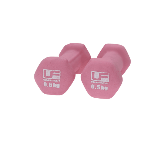 Urban Fitness Hex Dumbbells - Neoprene Covered (Pair)