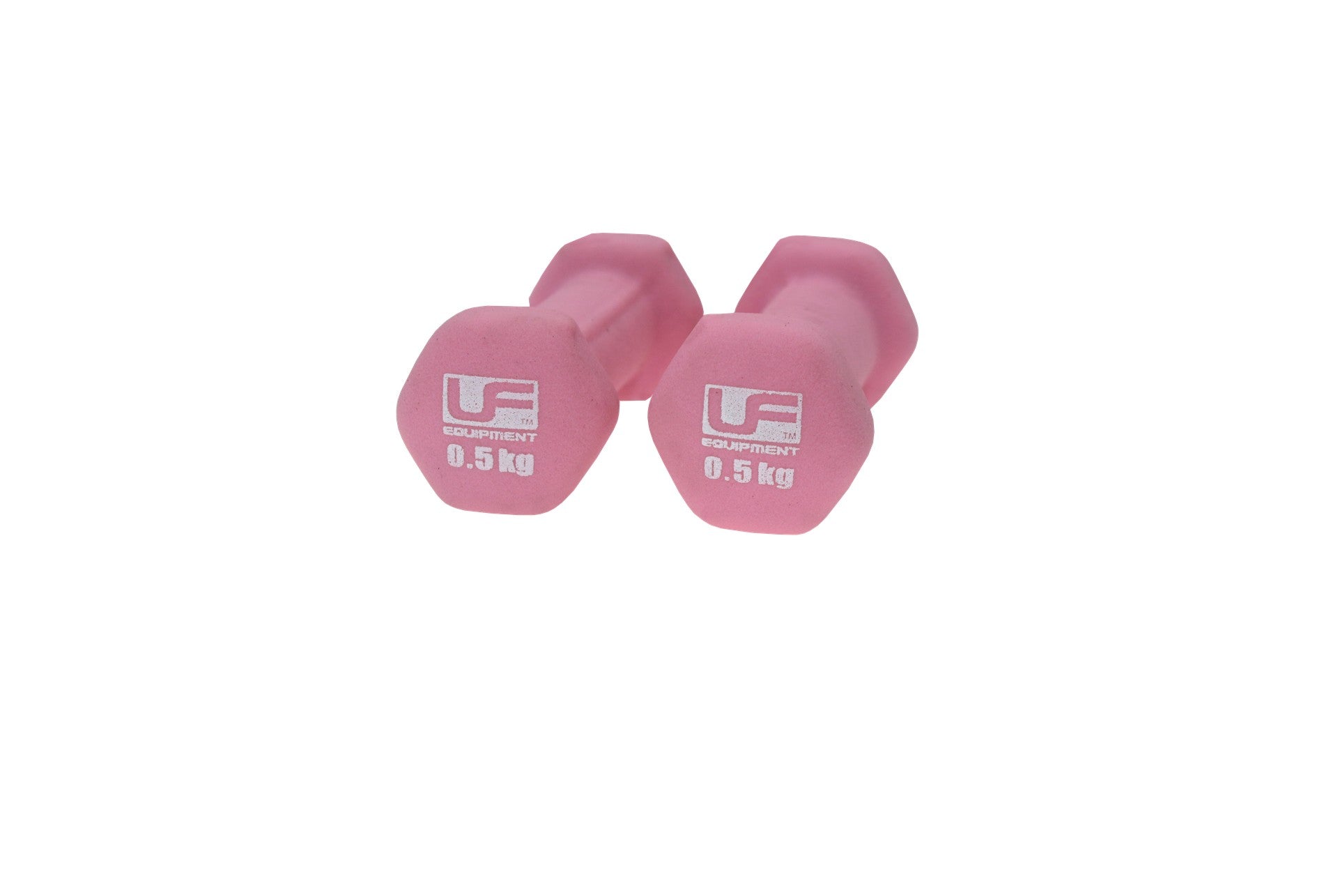 Urban Fitness Hex Dumbbells - Neoprene Covered Pair