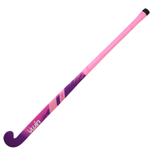 Uwin TS-X hockey stick with black and white design, sporting goods equipment for ice hockey players.