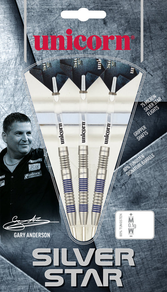 Unicorn Tungsten 80% Darts Silverstar S3 Anderson