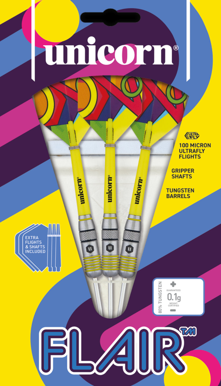Unicorn Tungsten 80% Darts Flair