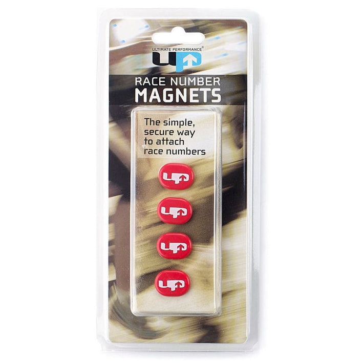 Ultimate Performance Race Number Magnets - Set of 4