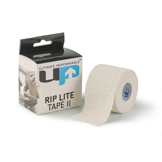 Ultimate Performance Rip Light Tape II sporting goods product, showing flexible, lightweight athletic tape for sports and training use.