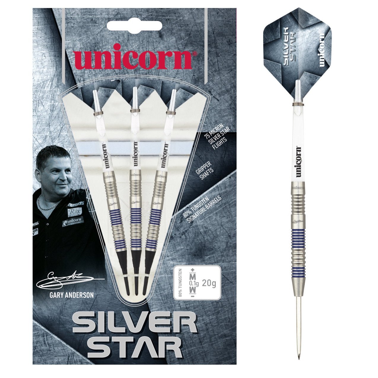 Unicorn Anderson Silver Star Tungsten