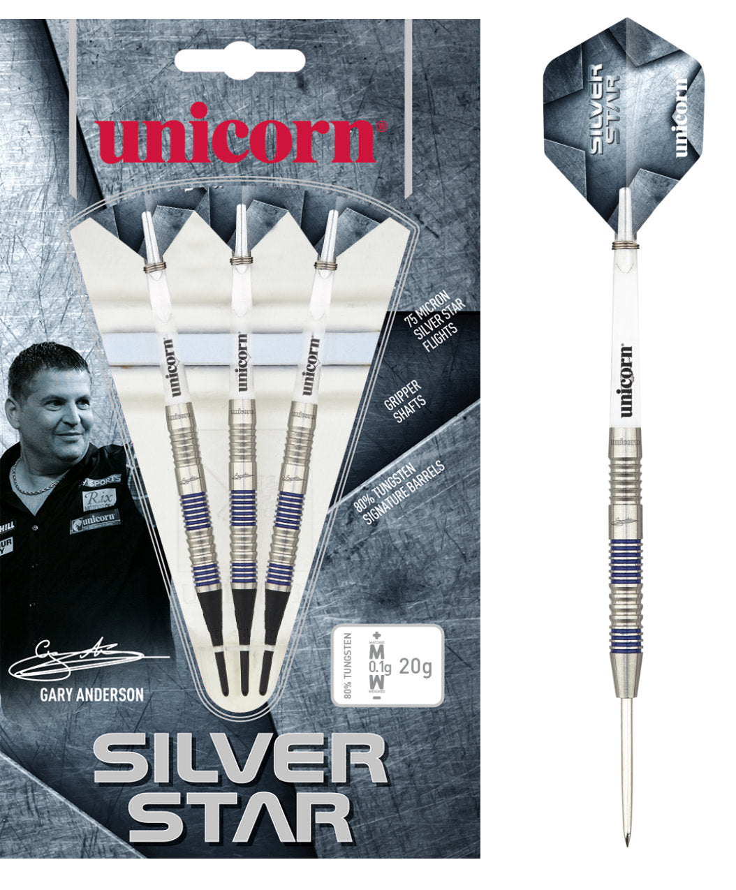 Unicorn Anderson Silver Star Tungsten