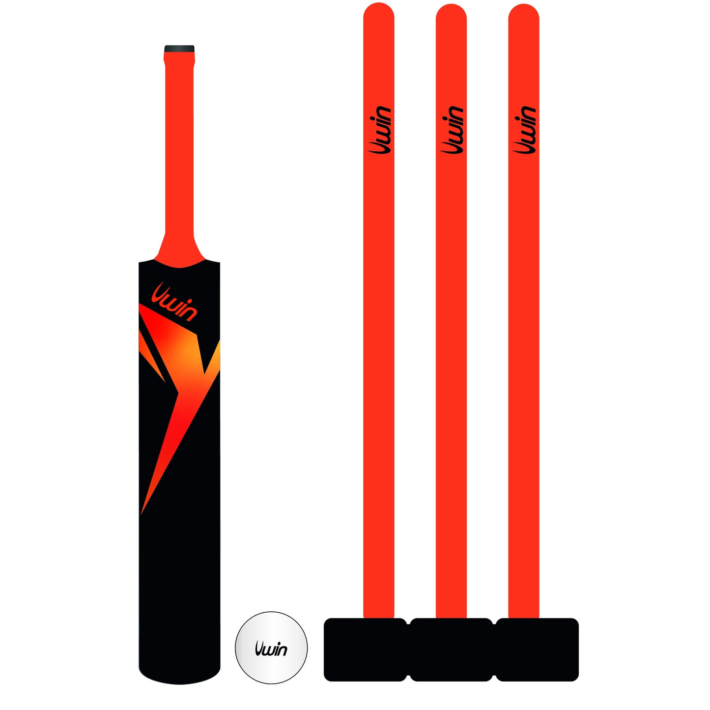 Uwin Plastic Cricket Set