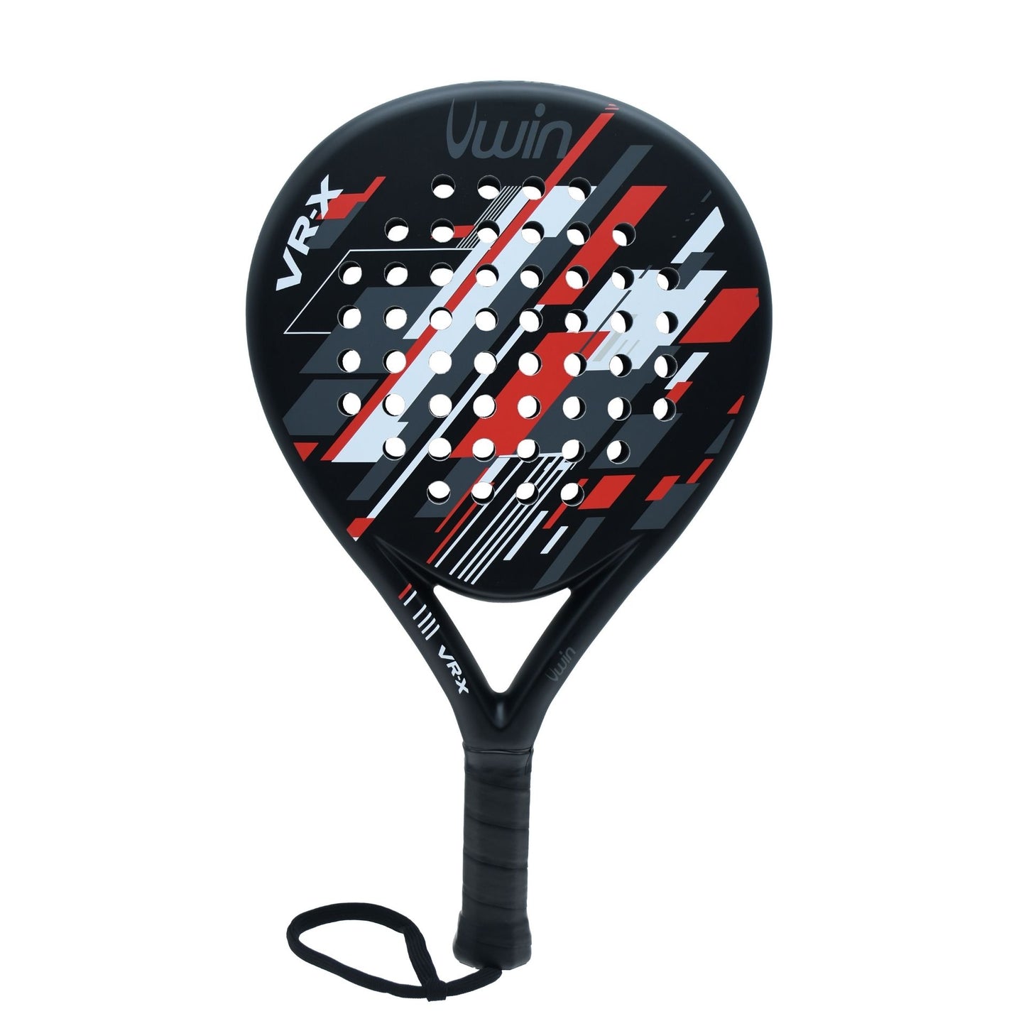 Uwin VR-X Padel racket with ergonomic grip and vibrant design, ideal for competitive and recreational padel players.