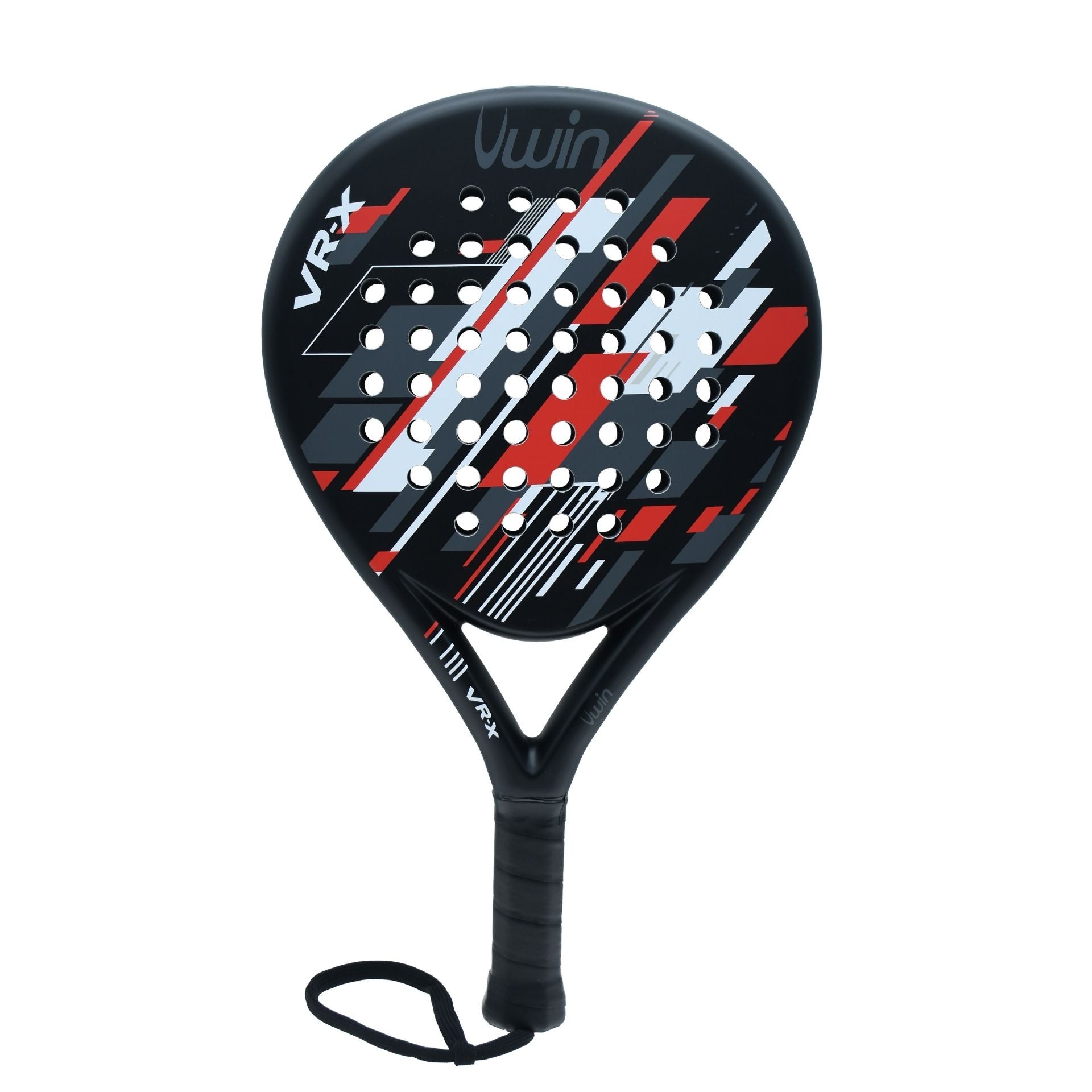 Uwin VR-X Padel racket with ergonomic grip and vibrant design, ideal for competitive and recreational padel players.