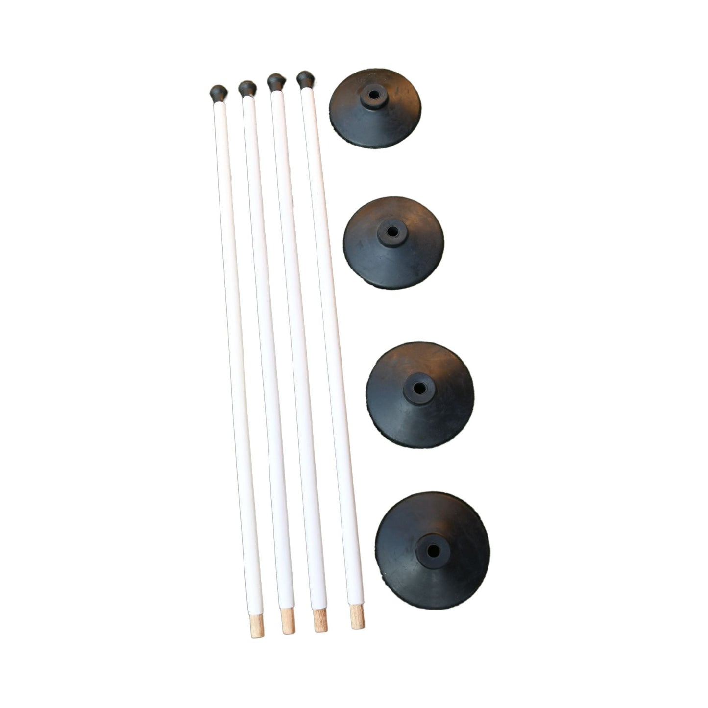 Uwin rounders post and base set for outdoor sporting games, includes a wooden post and round base for baseball or rounders.